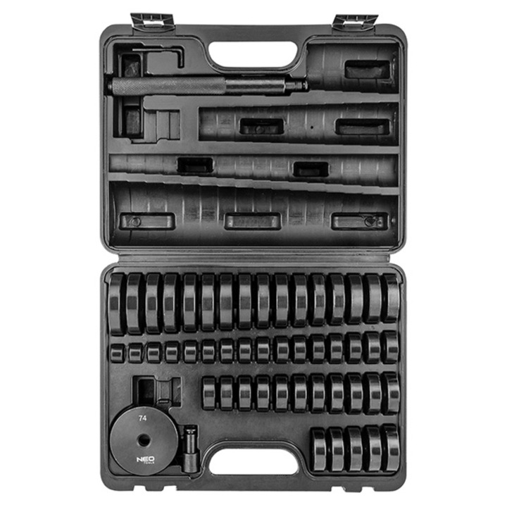 Set extractori rulmenti si bucse, Neo Tools, 11-691, 51 piese
