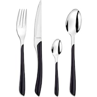 Set 16 tacamuri Amefa Eclat, negre, otel inoxidabil 18/0, 2.0 mm