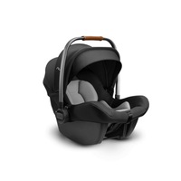 scoica auto bebelusi cu baza isofix inclusa nuna  pipa lite greutate scoica doar 23 kg certificare faa pentrut transport in aeronave suport lombar dens spuma aeroflex si sistem true lock de la 0 la 13 kg culoare caviar imagen 13_0_
0