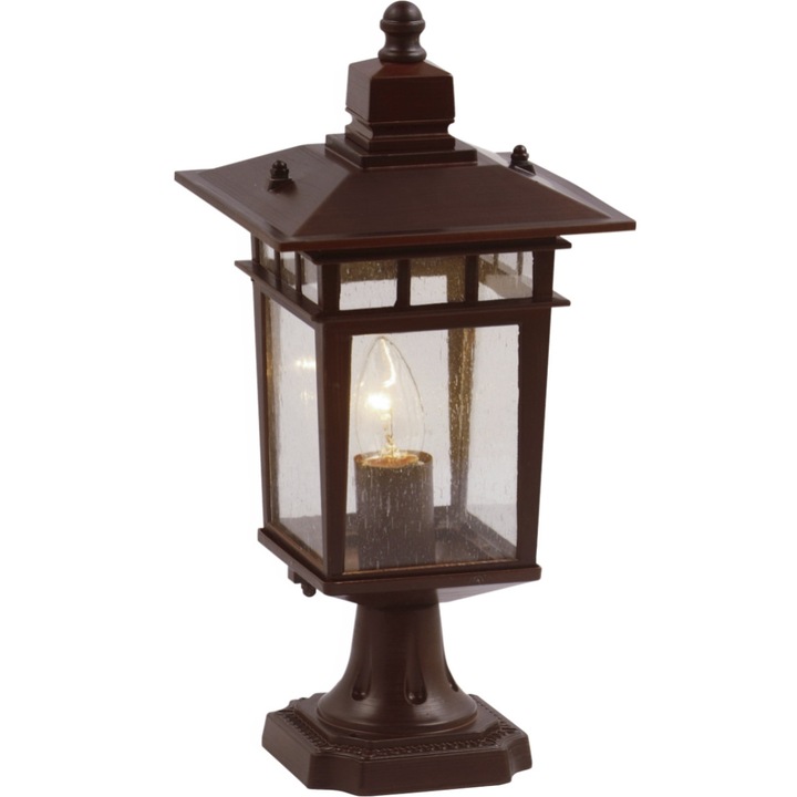 Stalp exterior Klausen VEGAS 2, Brun, KL5487, E27, 1x11 W