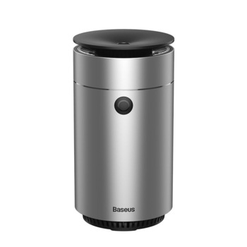 Umidificator de aer auto cu aromaterapie Baseus Time, 75ml (argintiu) Umidificator de aer auto cu aromaterapie Baseus Time, 75ml (argintiu)