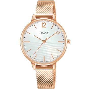 Ceas de dama Pulsar PH8486X1, Quartz, 32mm, 5ATM, Auriu Ceas de dama Pulsar PH8486X1, Quartz, 32mm, 5ATM, Auriu