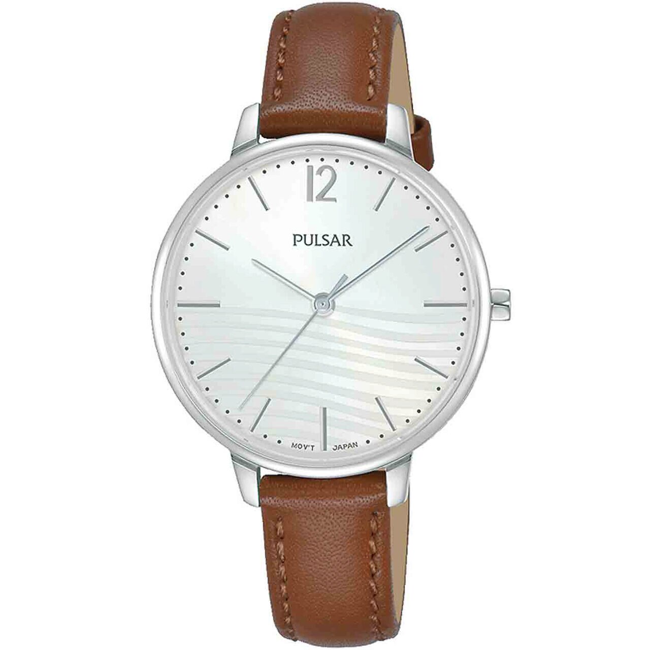 Ceas de dama Pulsar PH8487X1, Quartz, 32mm, 5ATM, Argintiu