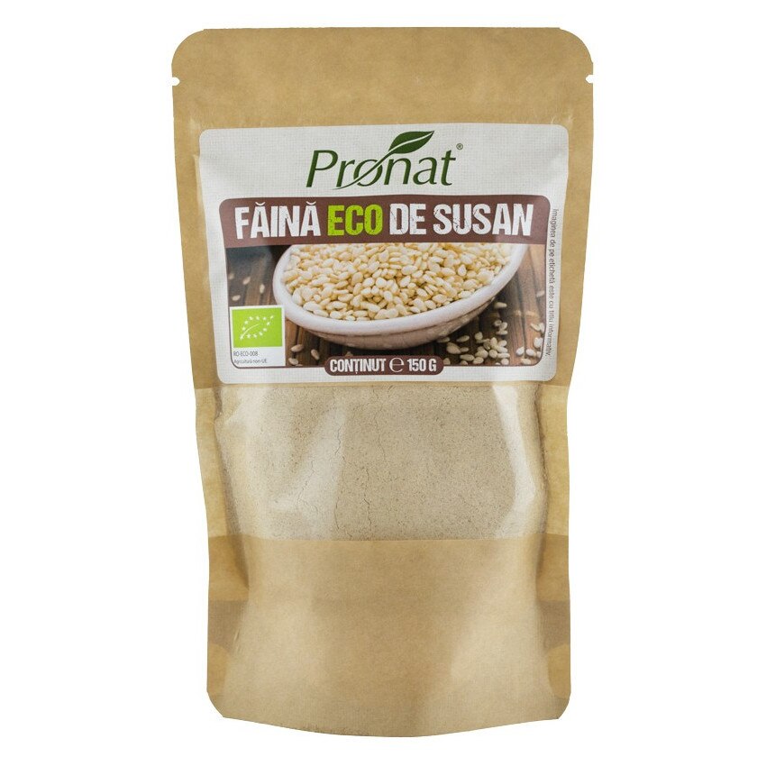 Faina din seminte de susan, bio, Pronat, 150g