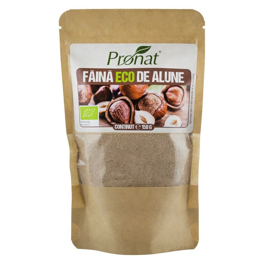 Faina din alune de padure, bio, Pronat, 150g