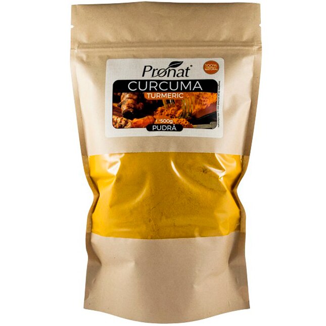 Curcuma pudra, Pronat, 500 g