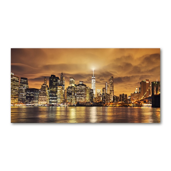 Pictura pe panza, Dimensiune: 140 cm x 70 cm, Decorarea peretilor - Manhattan New York