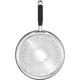 Tefal Gourmet Series magas serpenyő, 24 cm, tapadásmentes, indukciós főzőlaphoz, termospot, ezüst/fekete