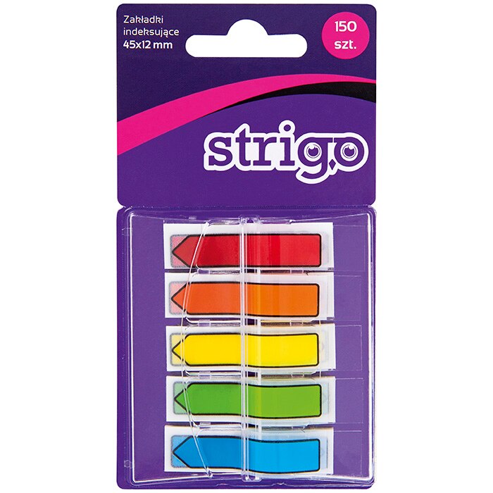 Etichete Indexare Strigo Adezive, 5 Culori 150 File