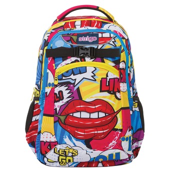 Ghiozdan Strigo Cs1 Comic Sport, Ergonomic, 31 x 47 x 25, 27 litri Ghiozdan Strigo Cs1 Comic Sport, Ergonomic, 31 x 47 x 25, 27 litri