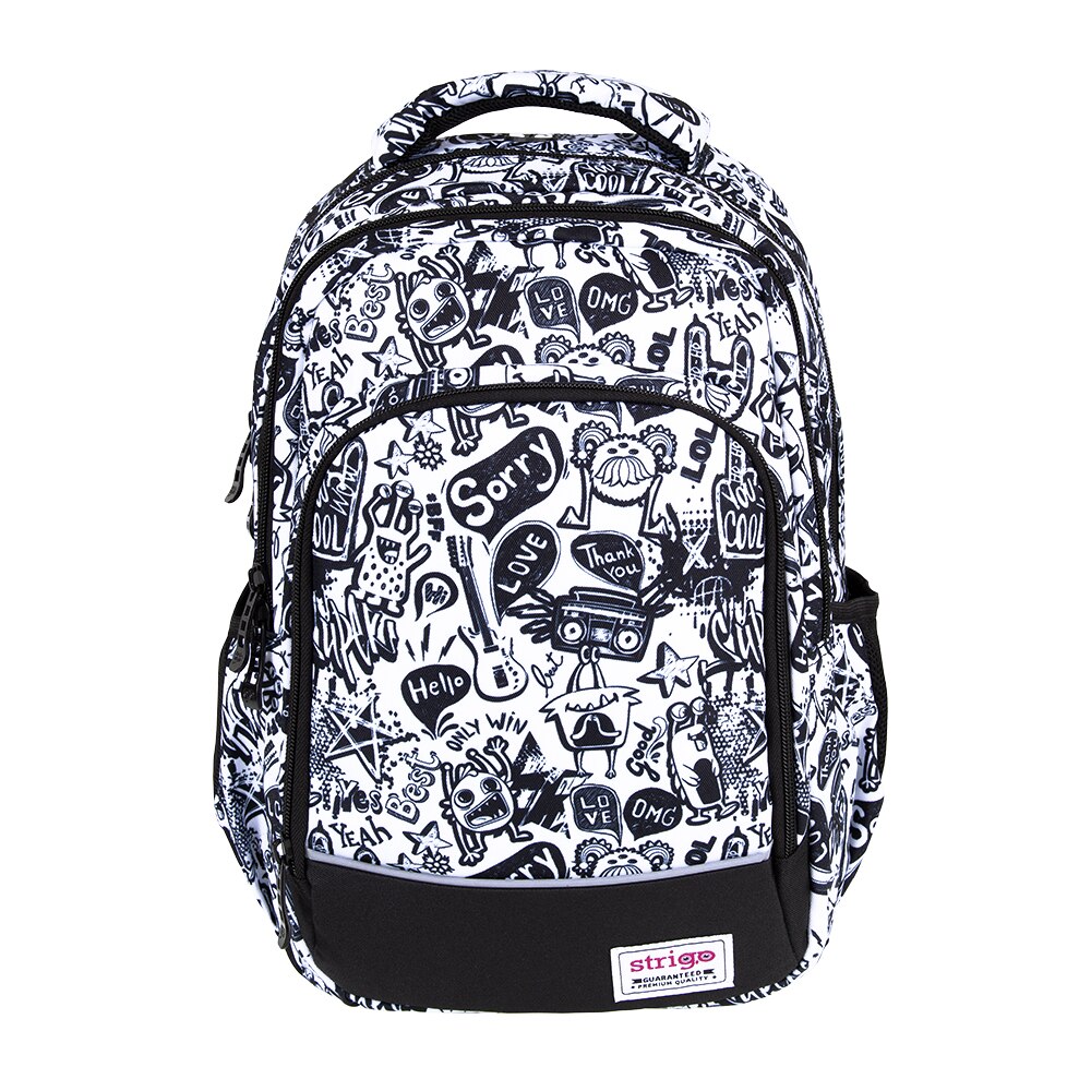 Ghiozdan Strigo Cm7 Misty Comic, 25 x 39 x 14, 23 litri