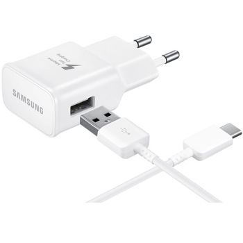 Incarcator Samsung High Quality Fast Charger TA200EBE cu cablu DW700CWE Type-C pentru Galaxy S8,S8 Plus, S9,S9 Plus ,S10, 1.5M, Alb Incarcator Samsung High Quality Fast Charger TA200EBE cu cablu DW700CWE Type-C pentru Galaxy S8,S8 Plus, S9,S9 Plus ,S10, 1.5M, Alb