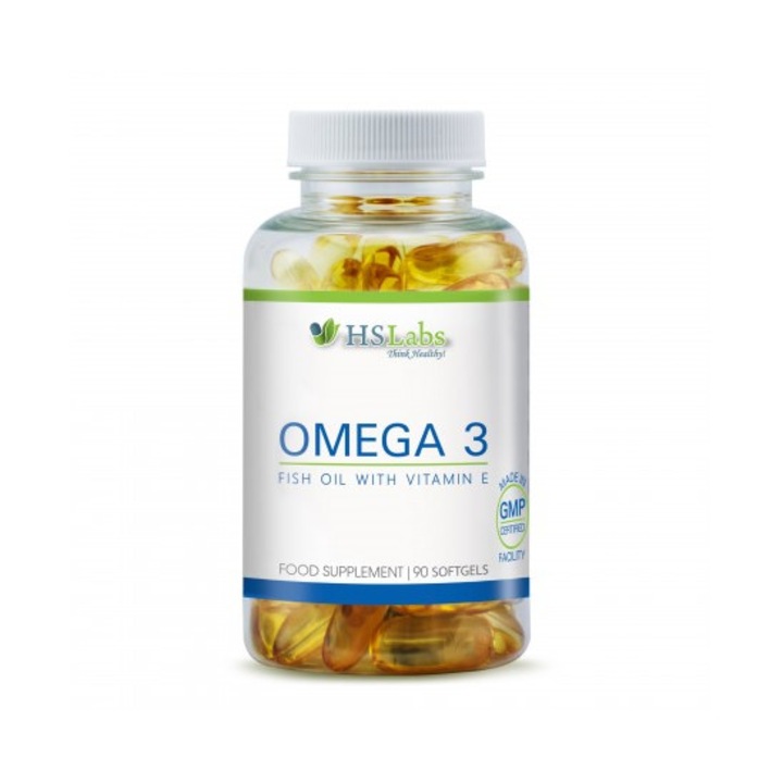 HS Labs Omega 3 1000 mg 90 Capsule