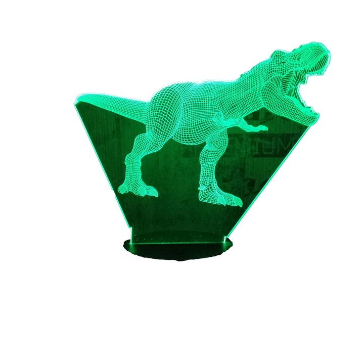 Lampa de veghe, Gaopin, 3D, Multicolor