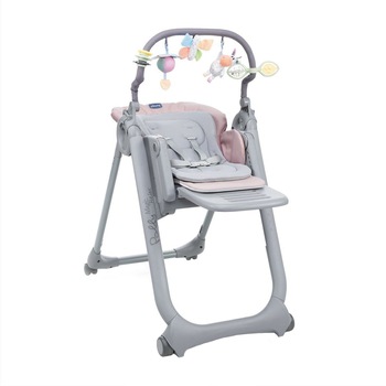Scaun de masa Chicco Polly Magic Relax, Paradise Pink, de la nastere, Roz Scaun de masa Chicco Polly Magic Relax, Paradise Pink, de la nastere, Roz