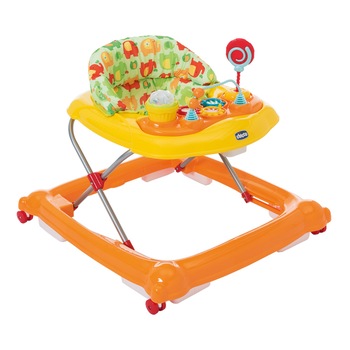 Premergator Chicco Circus Orange Wave, de la 6 luni, Portocaliu/Galben Premergator Chicco Circus Orange Wave, de la 6 luni, Portocaliu/Galben