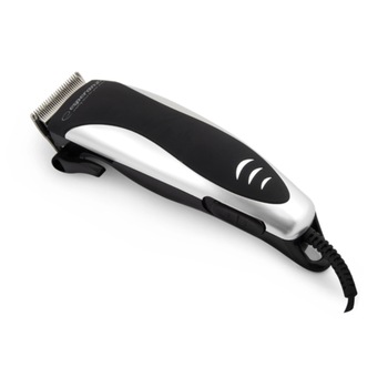 Aparat de tuns parul si barba, Esperanza Gallant, precizie de la 1.2 la 12 mm, 10W, 4 accesorii, negru argintiu Aparat de tuns parul si barba, Esperanza Gallant, precizie de la 1.2 la 12 mm, 10W, 4 accesorii, negru argintiu