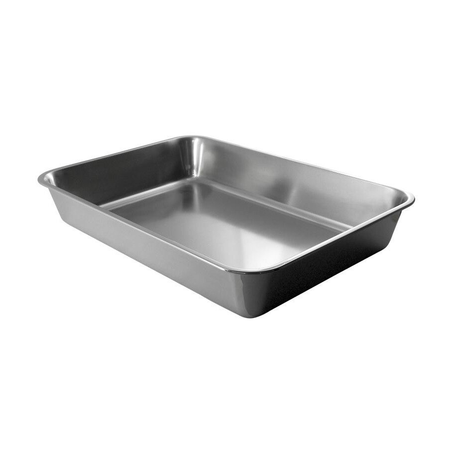 Tava Universala, Elekom, Otel, Gri, 56х35x9 cm