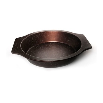 Tava pentru cuptor, Elekom EK J63 2, Acoperire cu particule de piatra, 37 x 34 x 6 cm, Maro Tava pentru cuptor, Elekom EK J63 2, Acoperire cu particule de piatra, 37 x 34 x 6 cm, Maro