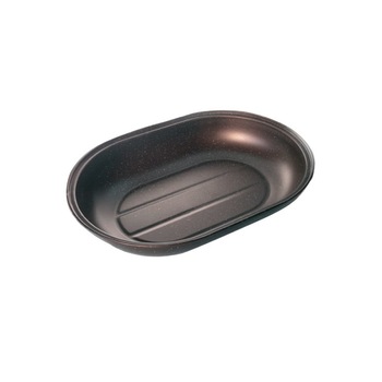 Tava pentru cuptor, Elekom EK H21 1, Acoperire cu particule de piatra, 32.5 x 22 x 5.5 cm, Maro Tava pentru cuptor, Elekom EK H21 1, Acoperire cu particule de piatra, 32.5 x 22 x 5.5 cm, Maro