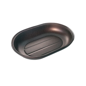 Tava pentru cuptor, Elekom EK H21 2, Acoperire cu particule de piatra, 36 x 25 x 6 cm, Maro Tava pentru cuptor, Elekom EK H21 2, Acoperire cu particule de piatra, 36 x 25 x 6 cm, Maro