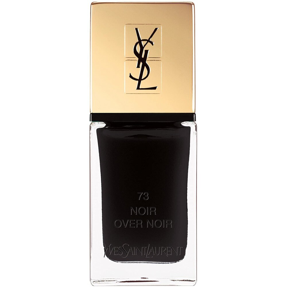 Lac de unghii Yves Saint Laurent La Laque Couture Nr. 73 Noir Over Noir, 10ml