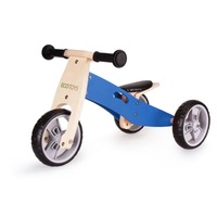 Bicicleta de echilibrare iMK® 2in1, structura din lemn cu scaun moale