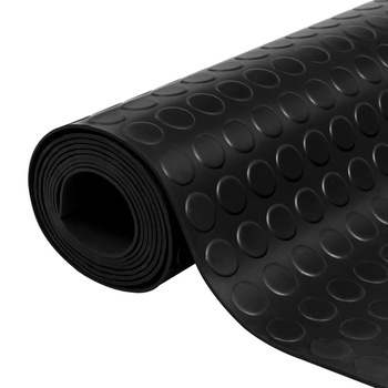 Covor de cauciuc, vidaXL, Cauciuc, 1.5 x 2 m/3 mm, Negru Covor de cauciuc, vidaXL, Cauciuc, 1.5 x 2 m/3 mm, Negru
