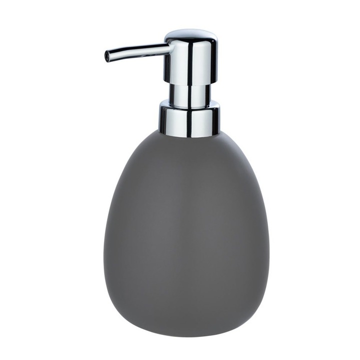 Дозатор за течен сапун Wenko Polaris Mod, сив мат