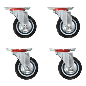 Set de 32 de roti pivotante, vidaXL, 75 mm Set de 32 de roti pivotante, vidaXL, 75 mm