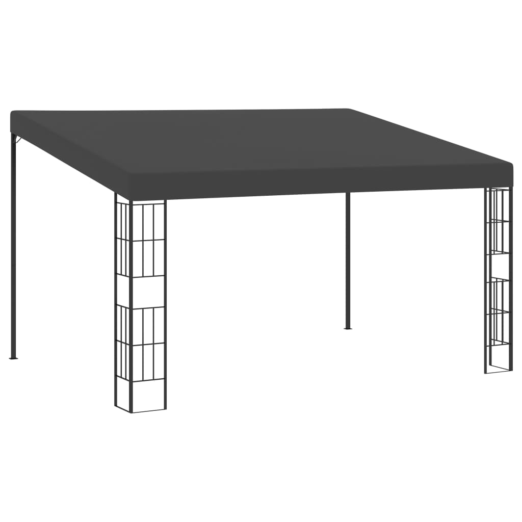 Pavilion de perete, vidaXL, Tesatura, 3 x 4 m, Antracit
