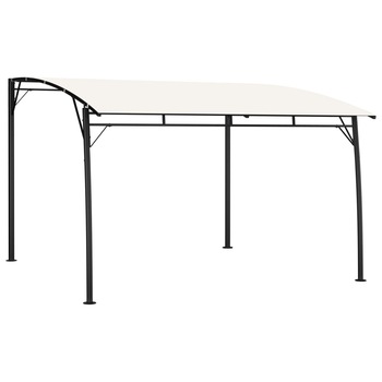 Copertina pavilion de gradina, vidaXL, Poliester, 3 x 3 x 2.55 m, Crem Copertina pavilion de gradina, vidaXL, Poliester, 3 x 3 x 2.55 m, Crem