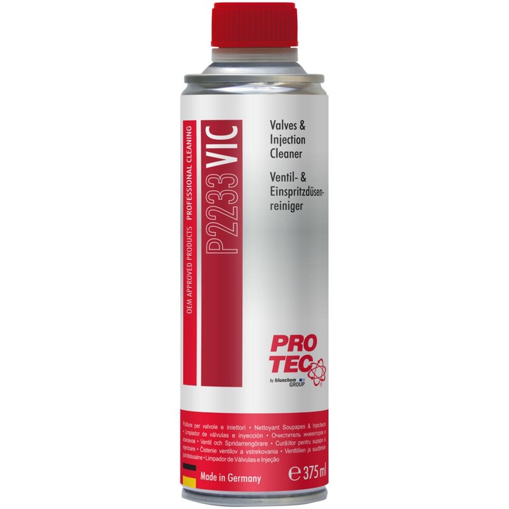 Разтвор за почистване на инжектори и клапани Pro-Tec, Valves & Injections Cleaner, 375 мл