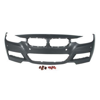 Bara fata BLIC, pentru BMW Seria 3 M-PACKET 10.2011-05.2015, cu Gauri pentru 4 Senzori Parcare, Proiectoare Ceata si Camera Bara fata BLIC, pentru BMW Seria 3 M-PACKET 10.2011-05.2015, cu Gauri pentru 4 Senzori Parcare, Proiectoare Ceata si Camera