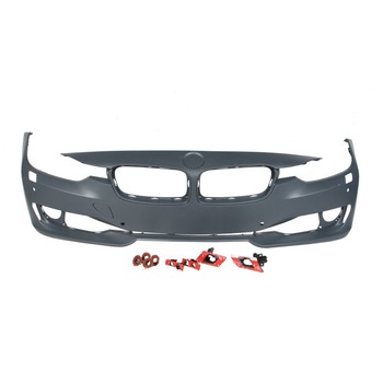 Bara fata BLIC, pentru BMW Seria 3 F30, F31, F80 10.2011-05.2015, cu Gauri pentru 6 Senzori Parcare, Proiectoare Ceata Bara fata BLIC, pentru BMW Seria 3 F30, F31, F80 10.2011-05.2015, cu Gauri pentru 6 Senzori Parcare, Proiectoare Ceata