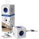 Удължител Allocacoc PowerCube 1406BL Extender, Докинг станция, USB, 1,5 м
