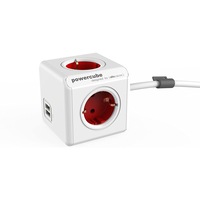 prelungitor allocacoc powercube extended 1406bl 15 m usb doc de montare rosu imagen 2_0_
0