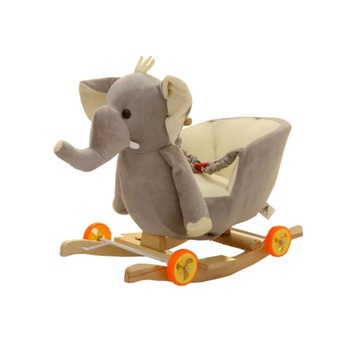 Balansoar,2 in 1,Functie de mergator,Muzical,elefant Balansoar,2 in 1,Functie de mergator,Muzical,elefant