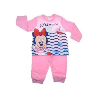 Pijama pentru fete Sun City Minnie Mouse ET0309, Roz Pijama pentru fete Sun City Minnie Mouse ET0309, Roz