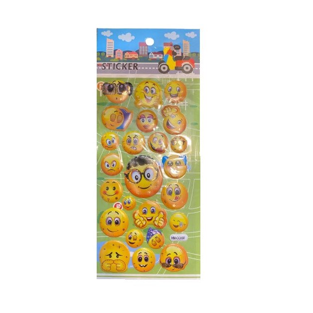 Set 24 abtibilduri emoji