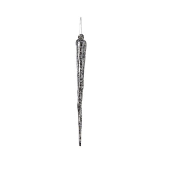 Ornament, turture argintiu, agatatoare, 12.5 cm Ornament, turture argintiu, agatatoare, 12.5 cm