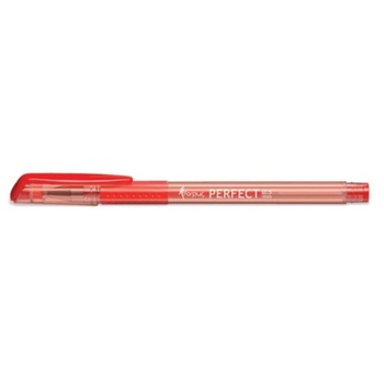 Set 12 Pixuri FORPUS Perfect, Mina Rosie, Varf 0.5 mm, Corp din Plastic Transparent cu Capac Set 12 Pixuri FORPUS Perfect, Mina Rosie, Varf 0.5 mm, Corp din Plastic Transparent cu Capac