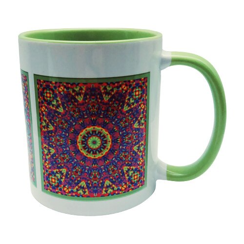 Cana cu mandale, LiLA, model 132, capacitate 250 ml, multicolor