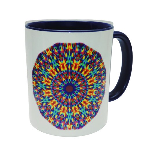 Cana cu mandale, LiLA, model 130, capacitate 250 ml, multicolor