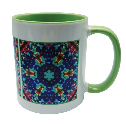 Cana cu mandale, LiLA, model 133, capacitate 250 ml, multicolor