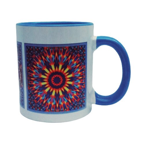 Cana cu mandale, LiLA, model 123, capacitate 250 ml, multicolor