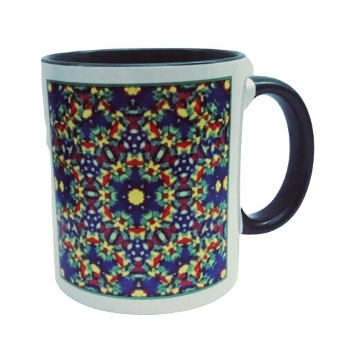 Cana cu mandale, LiLA, model 121, capacitate 250 ml, multicolor