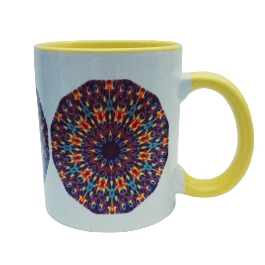 Cana cu mandale, LiLA, model 117, capacitate 250 ml, multicolor