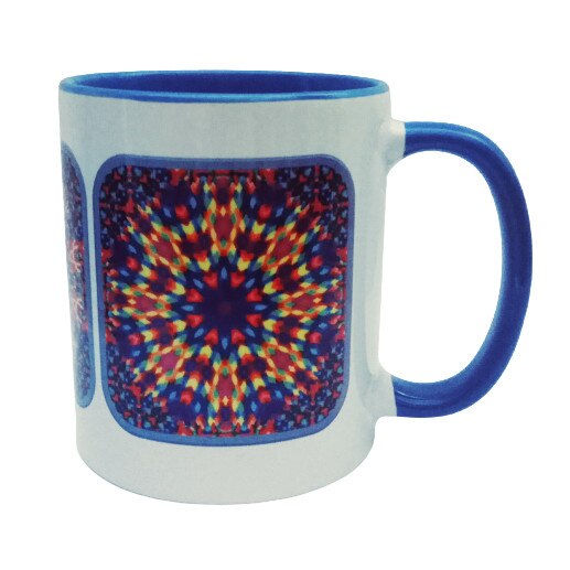 Cana cu mandale, LiLA, model 112, capacitate 250 ml, multicolor