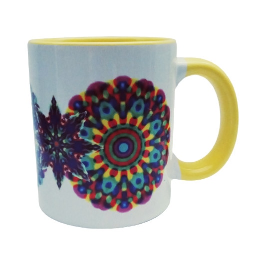 Cana cu mandale, LiLA, model 106, capacitate 250 ml, multicolor